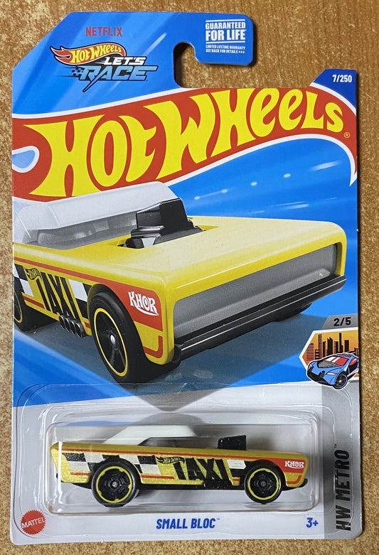 2025 Hot Wheels #7 Small Bloc YELLOW