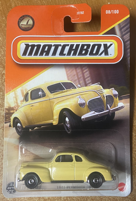 2024 Matchbox #8 1941 Plymouth Coupe