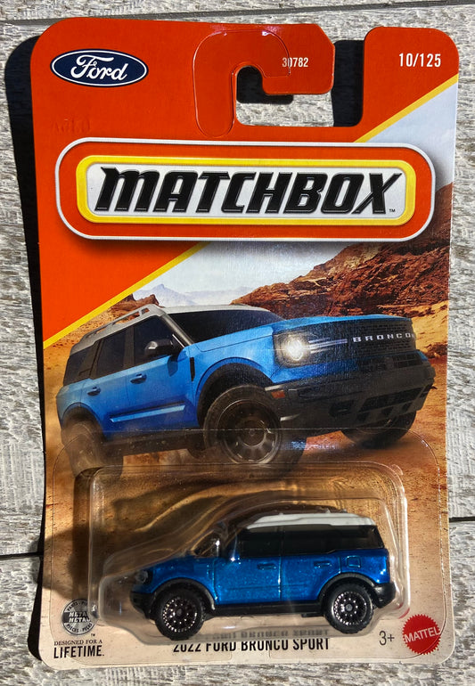 2026 Matchbox #10 2022 Ford Bronco Sport