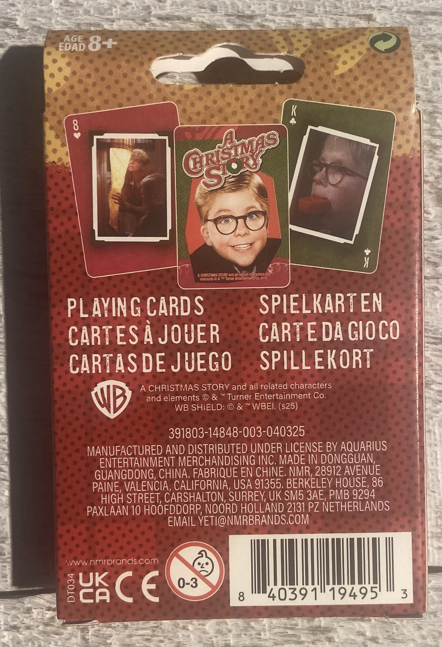 A Christmas Story - Playing Cards
