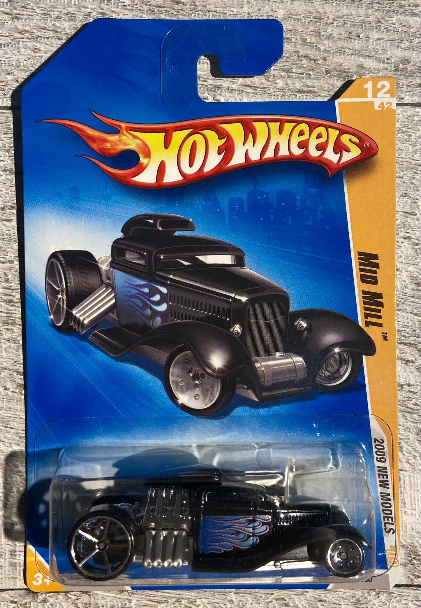 2009 Hot Wheels #12 Mid Mill