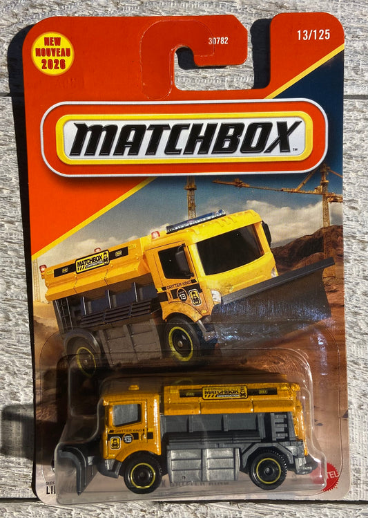 2026 Matchbox #13 MBX Gritter King