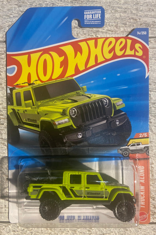 2026 Hot Wheels #14 20 Jeep Gladiator GREEN
