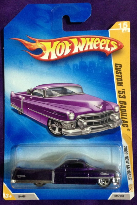 2009 Hot Wheels #15 Custom 53 Cadillac PURPLE