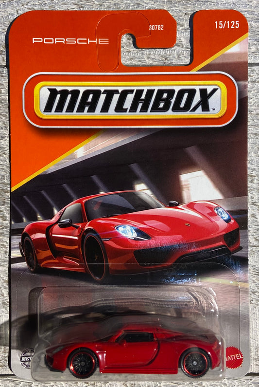 2025 Matchbox #15 Porsche 918 Spyder