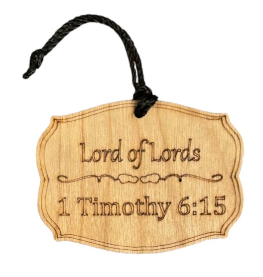 Names of Christ Ornament - #S016 - Lord of Lords