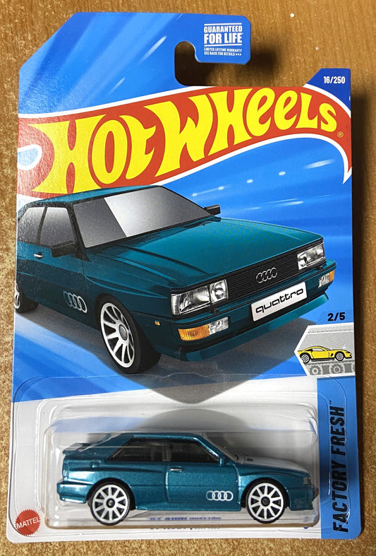 2025 Hot Wheels #16 87 Audi Quattro GREEN