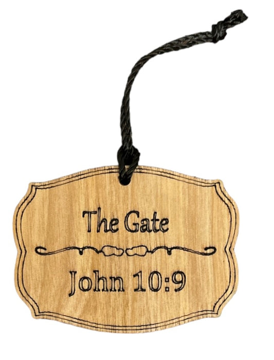 Names of Christ Ornament - #S017 - The Gate