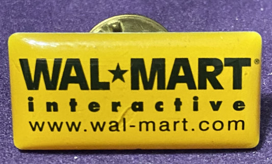 Lapel Pin 0.5" x 1.1" Walmart Interactive