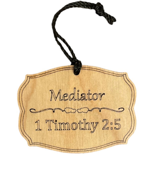 Names of Christ Ornament - #S019 - Mediator