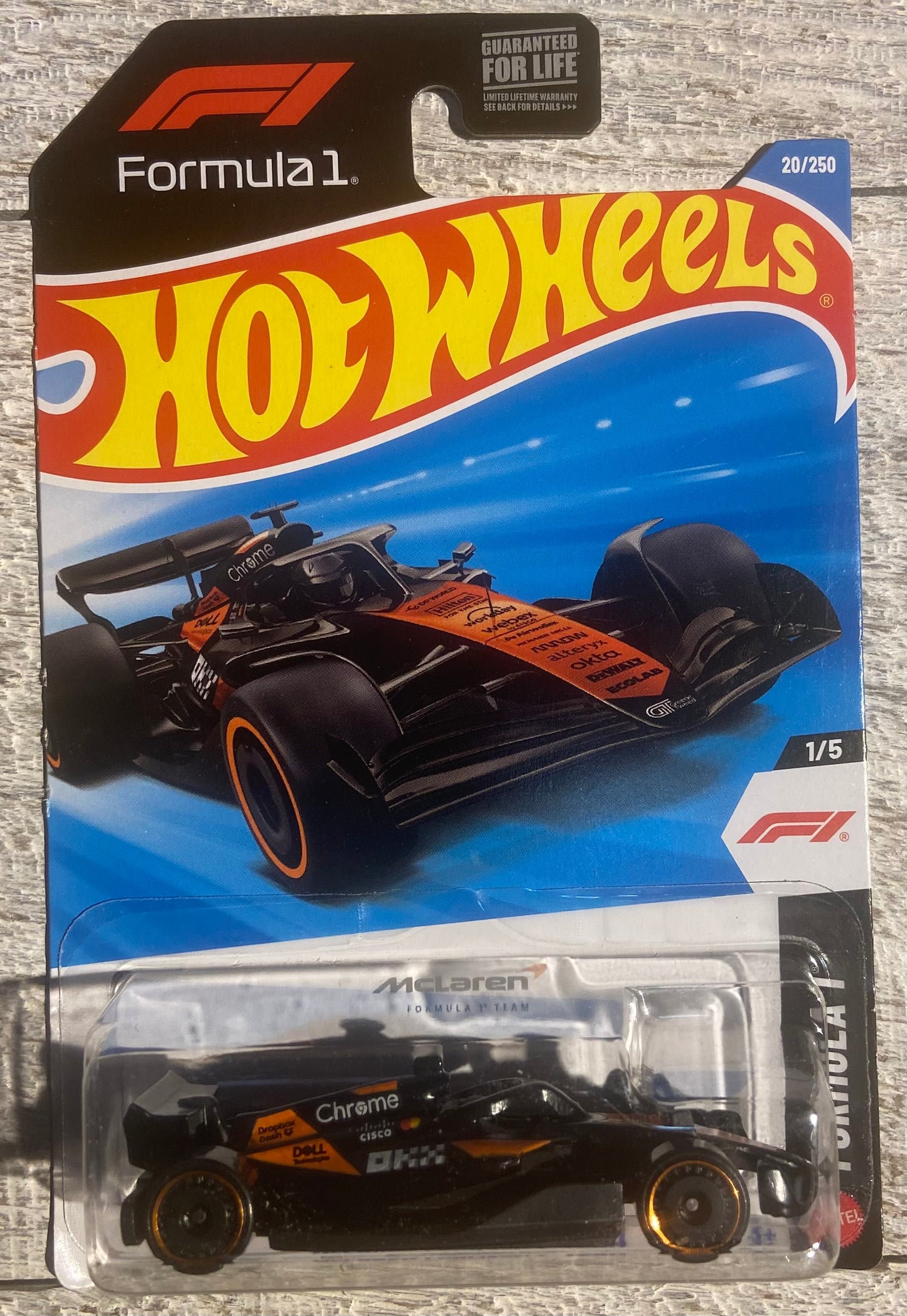 2026 Hot Wheels #20 McLaren Formula 1 Team BLACK