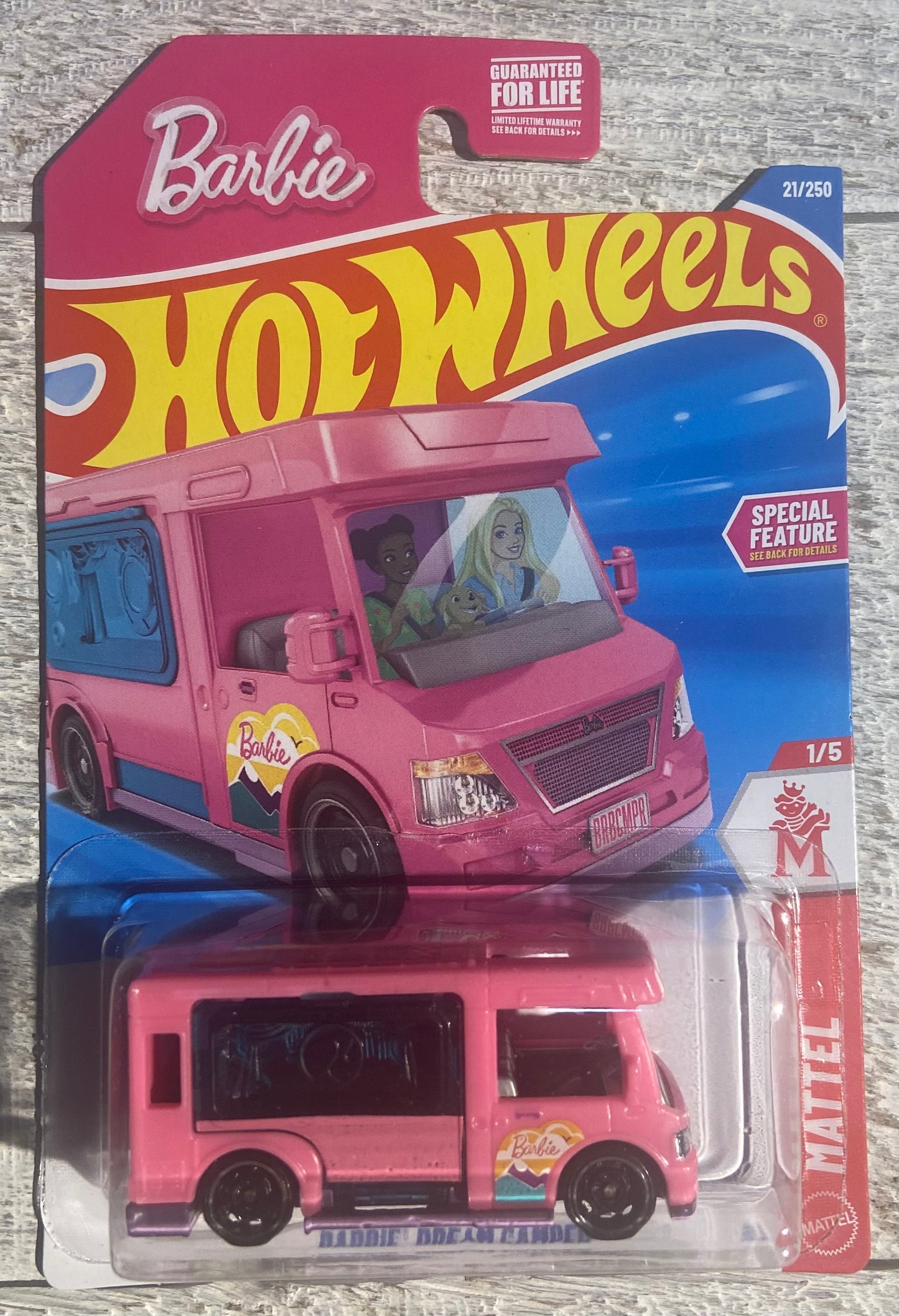 2026 Hot Wheels #21 Barbie Dream Camper PINK