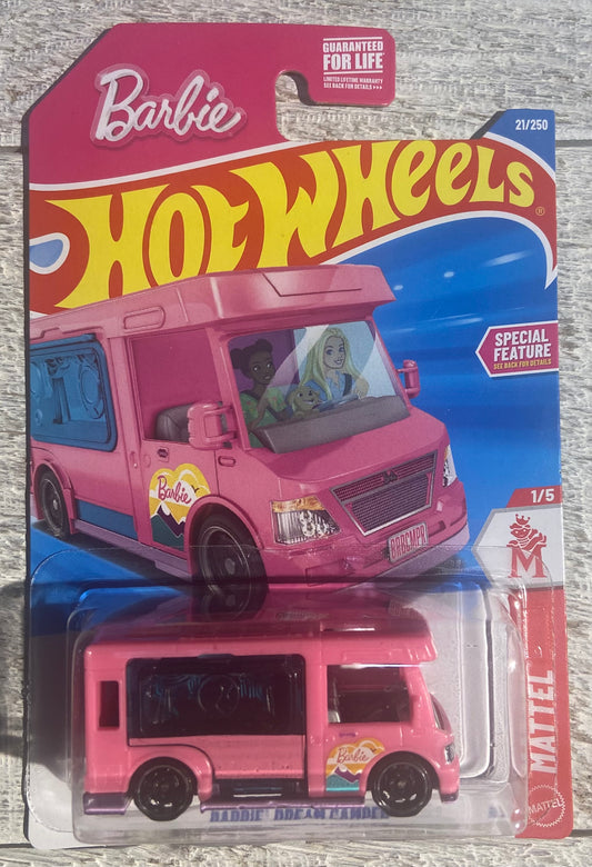 2026 Hot Wheels #21 Barbie Dream Camper PINK