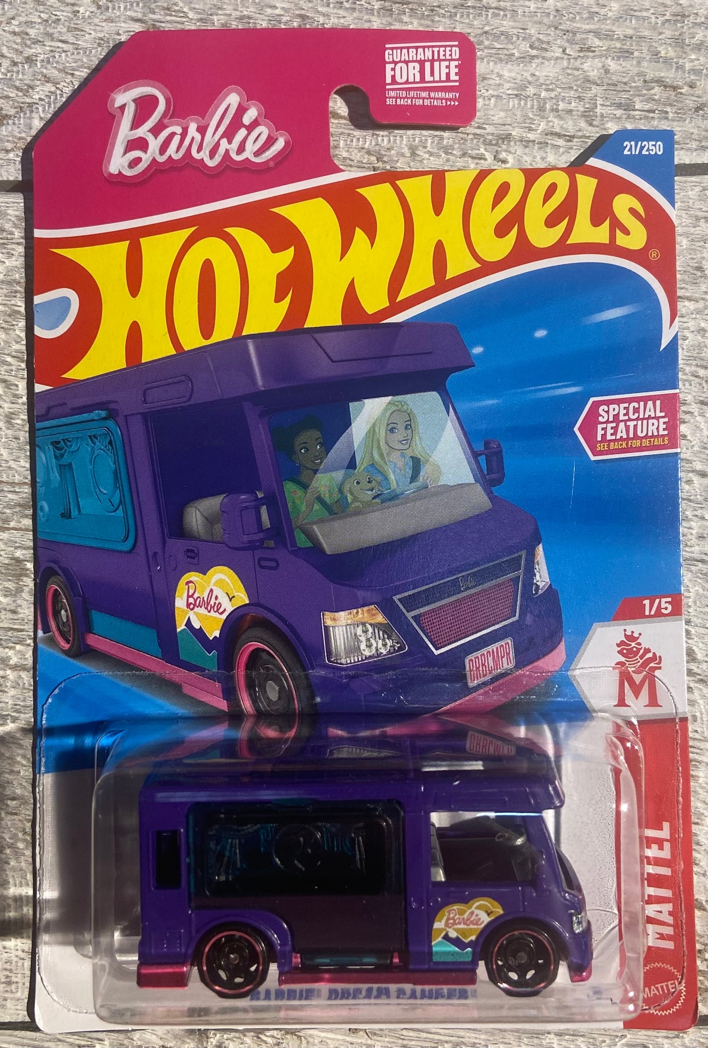 2026 Hot Wheels #21 Barbie Dream Camper PURPLE