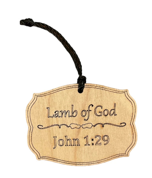 Names of Christ Ornament - #S022 - Lamb of God