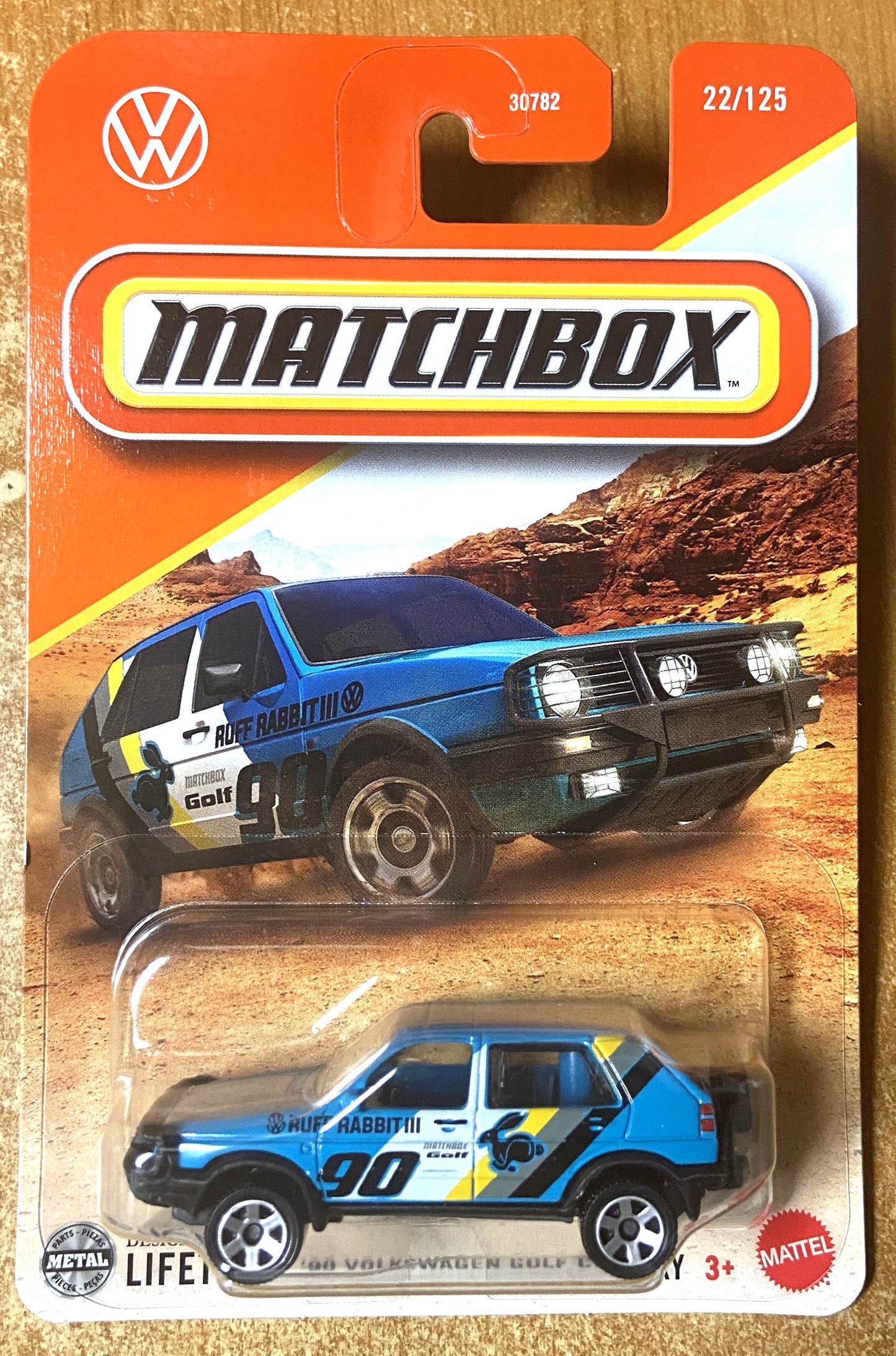 2025 Matchbox #22 80 Volkswagen Golf Country