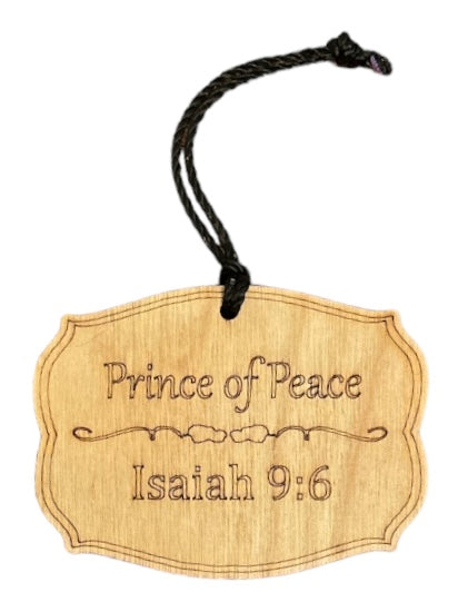 Names of Christ Ornament - #S023 - Prince of Peace