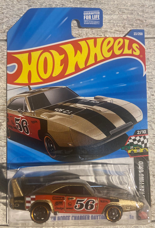 2026 Hot Wheels #23 69 Dodge Charger Daytona GOLD