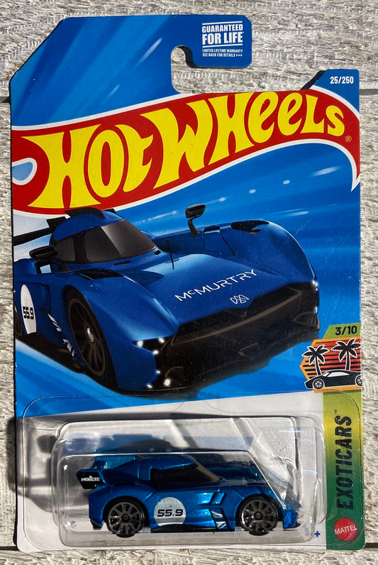 2026 Hot Wheels #25 McMurtry Soeirling BLUE