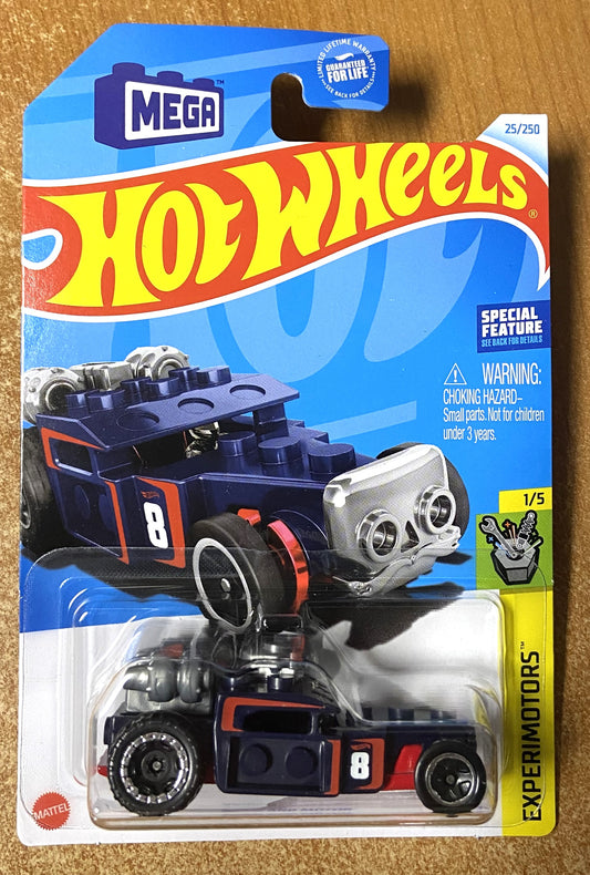 2024 Hot Wheels #25 Brick and Motor NAVY