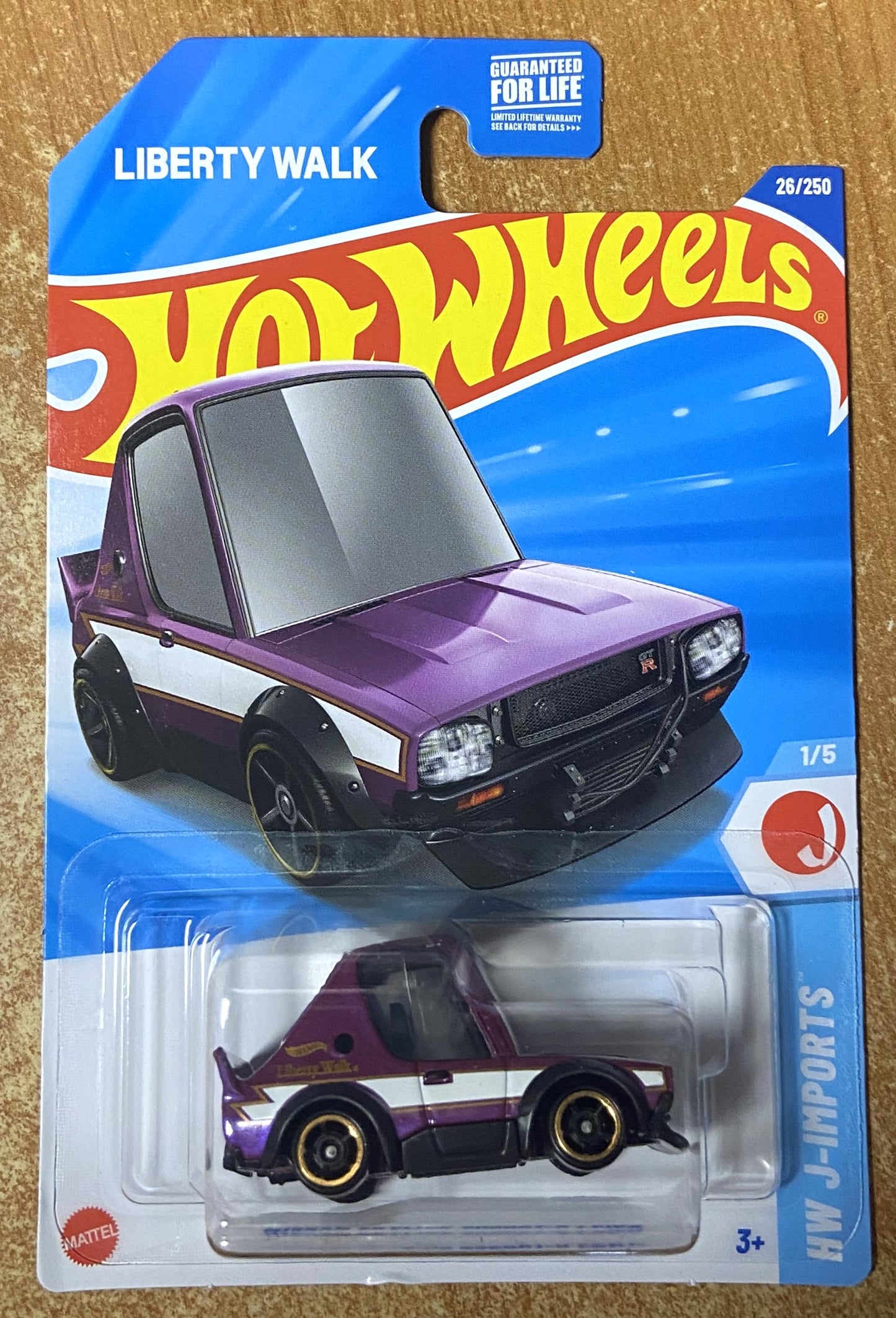 2025 Hot Wheels #26 Nissan Skyline 2000GT-R LBWK PURPLE