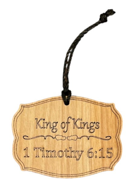 Names of Christ Ornament - #S027 - King of Kings