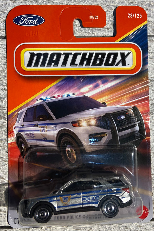 2026 Matchbox #28 Ford Police Interceptor