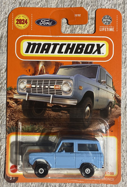 2024 Matchbox #29 1970 Ford Bronco