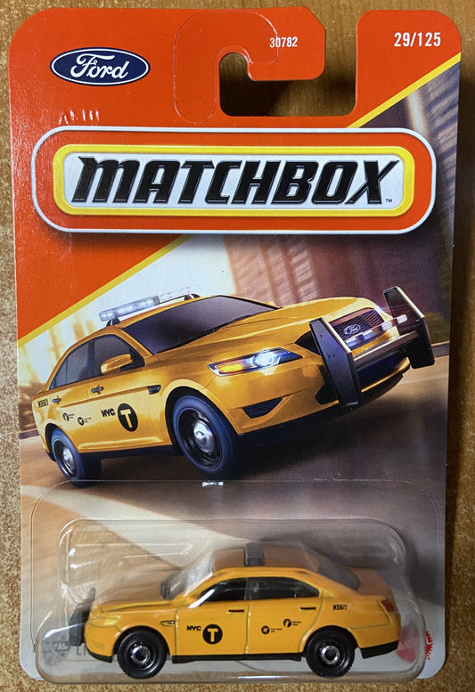 2025 Matchbox #29 Ford Police Interceptor
