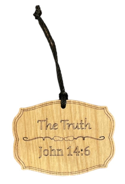 Names of Christ Ornament - #S031 - The Truth