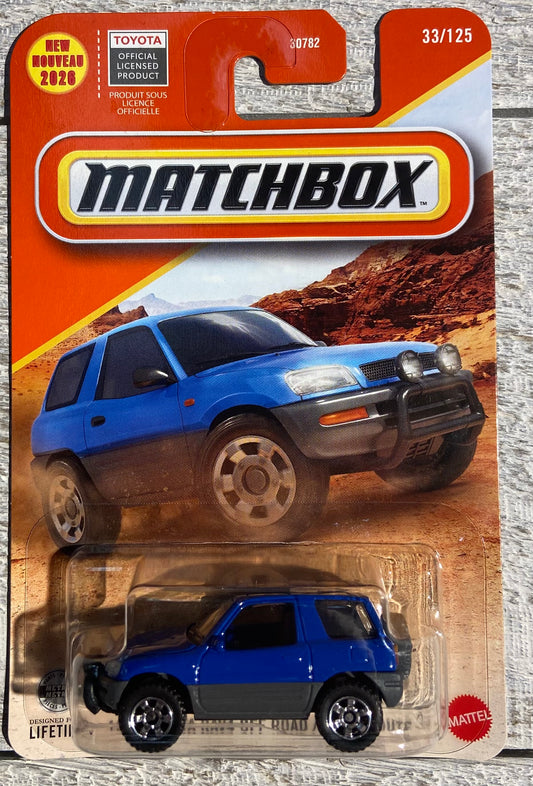 2026 Matchbox #33 1997 Toyota RAV4 Off Road