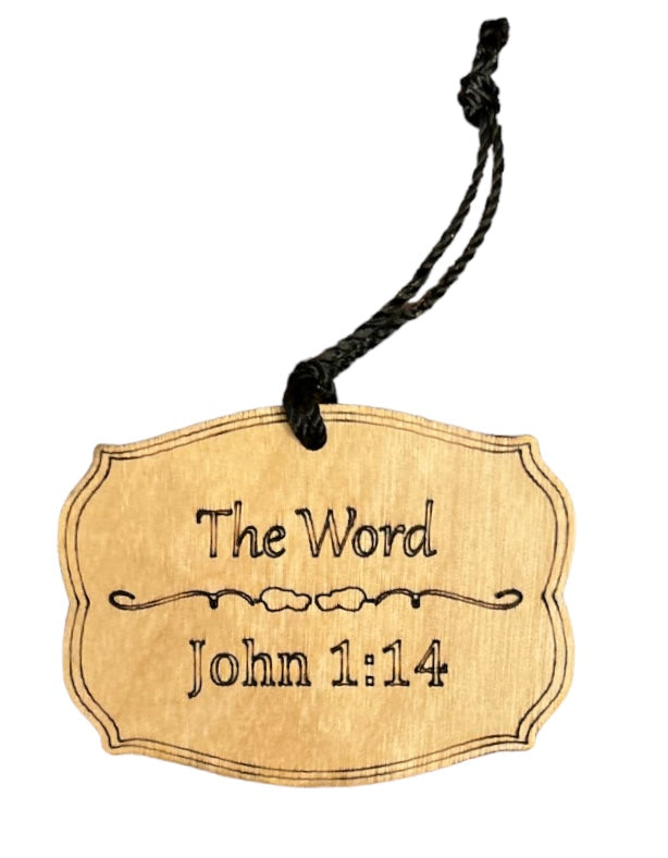 Names of Christ Ornament - #S034 - The Word