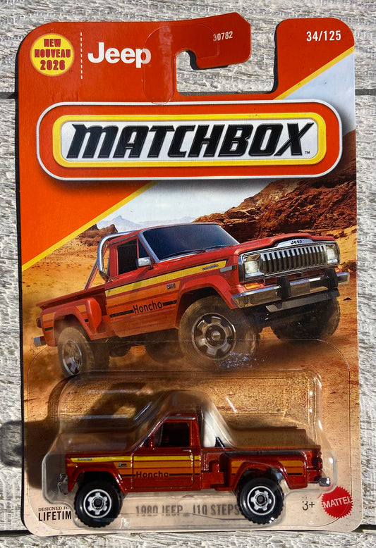 2026 Matchbox #34 1980 Jeep J10 Stepside