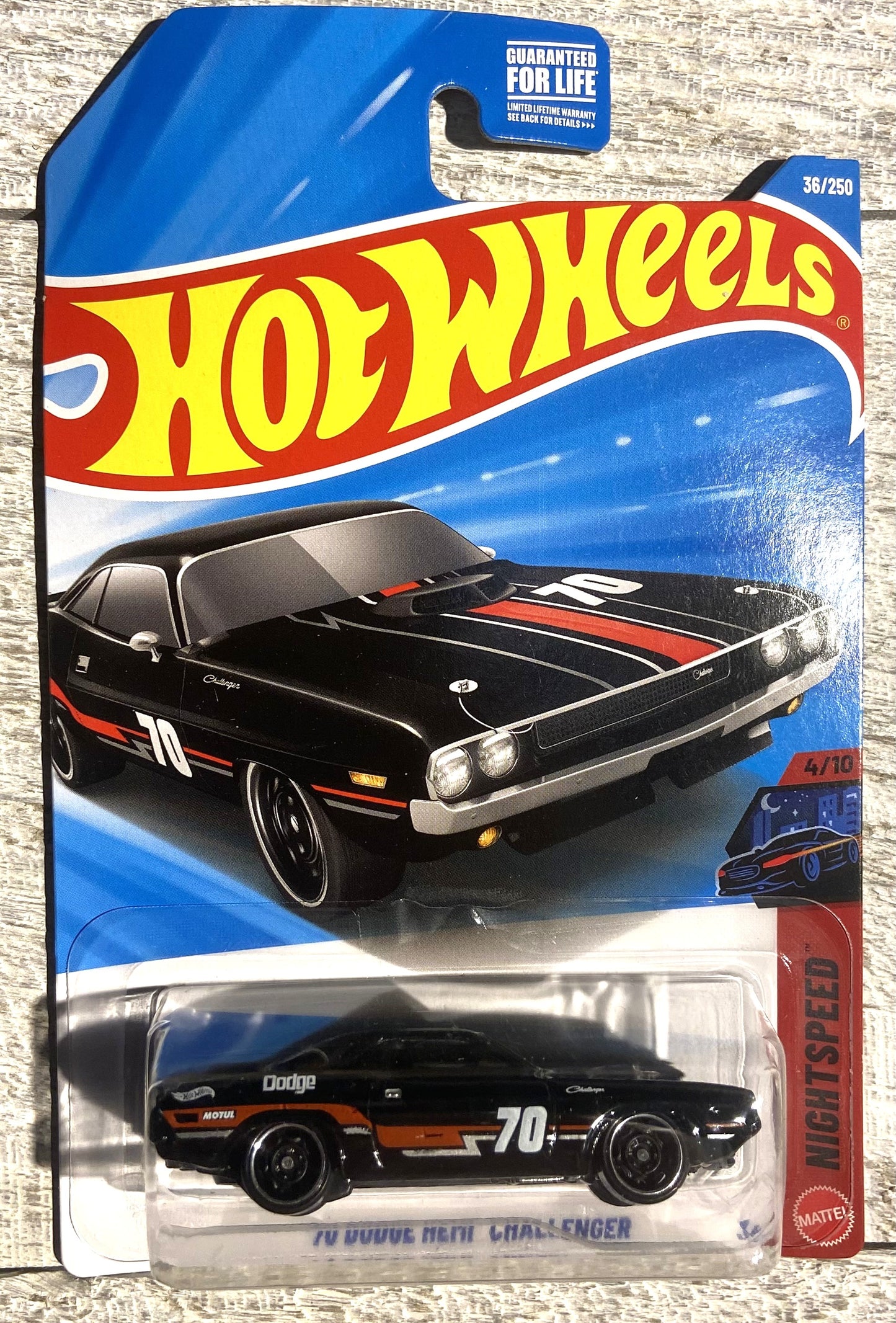2026 Hot Wheels #36 70 Dodge Hemi Challenger BLACK