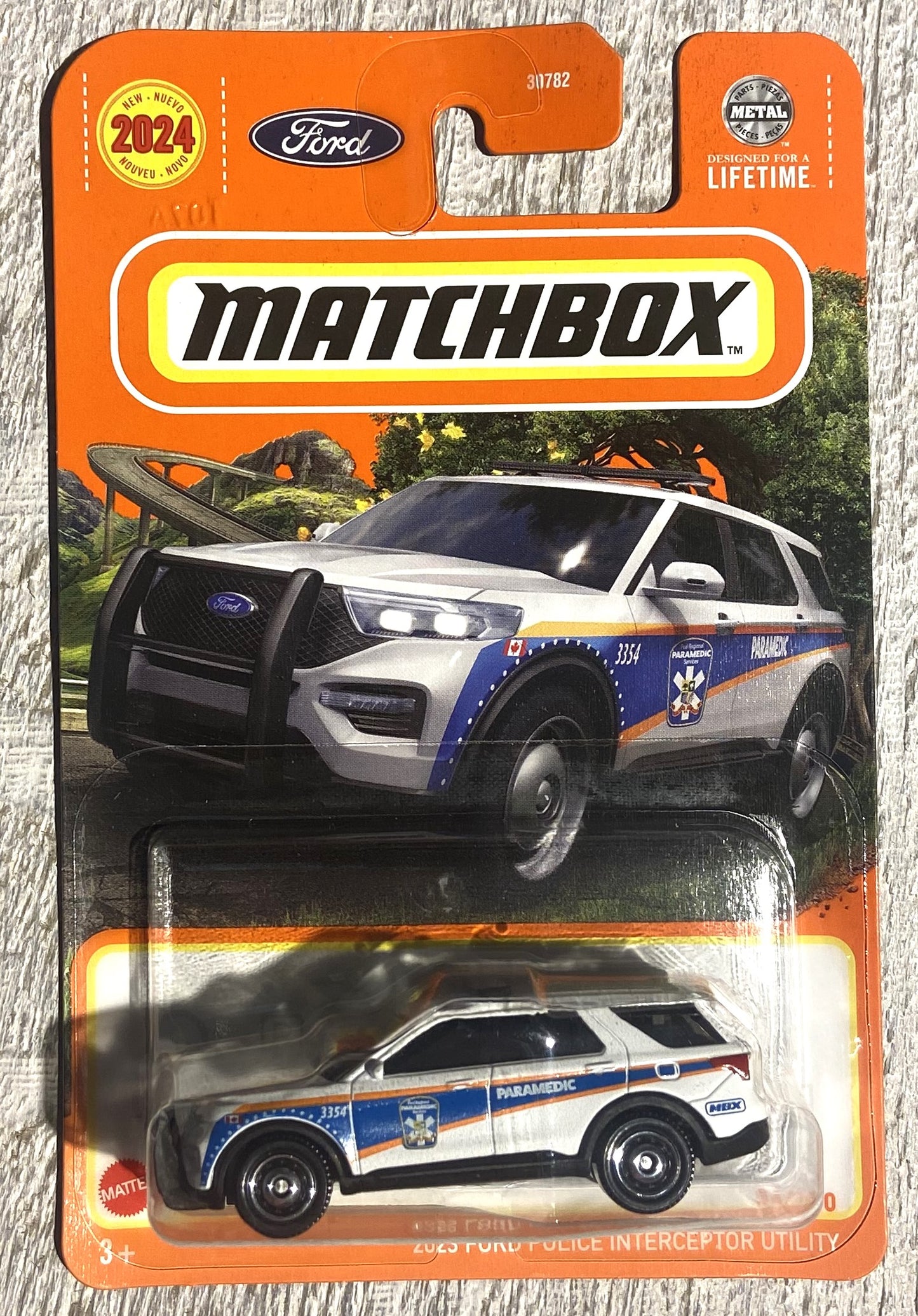 2024 Matchbox #36 2023 Ford Police Interceptor Utility