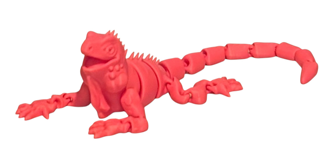 12" Iguana - Hot Pink