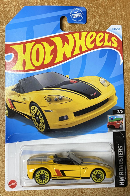 2024 Hot Wheels #40 Corvette C6 YELLOW