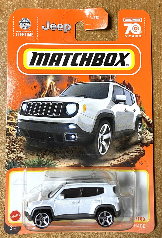 2023 Matchbox #40 19 Jeep Renegade