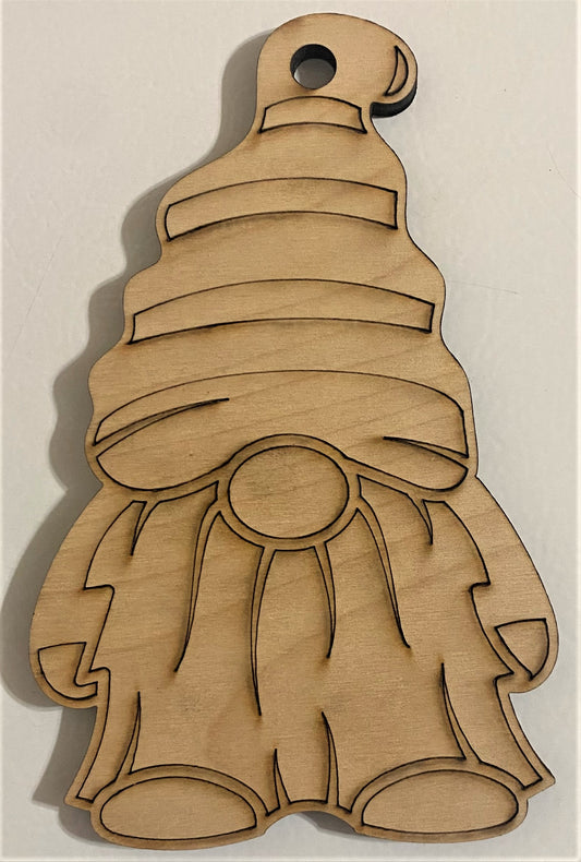 Ready to Paint Plywood Shape - Gnome - S040