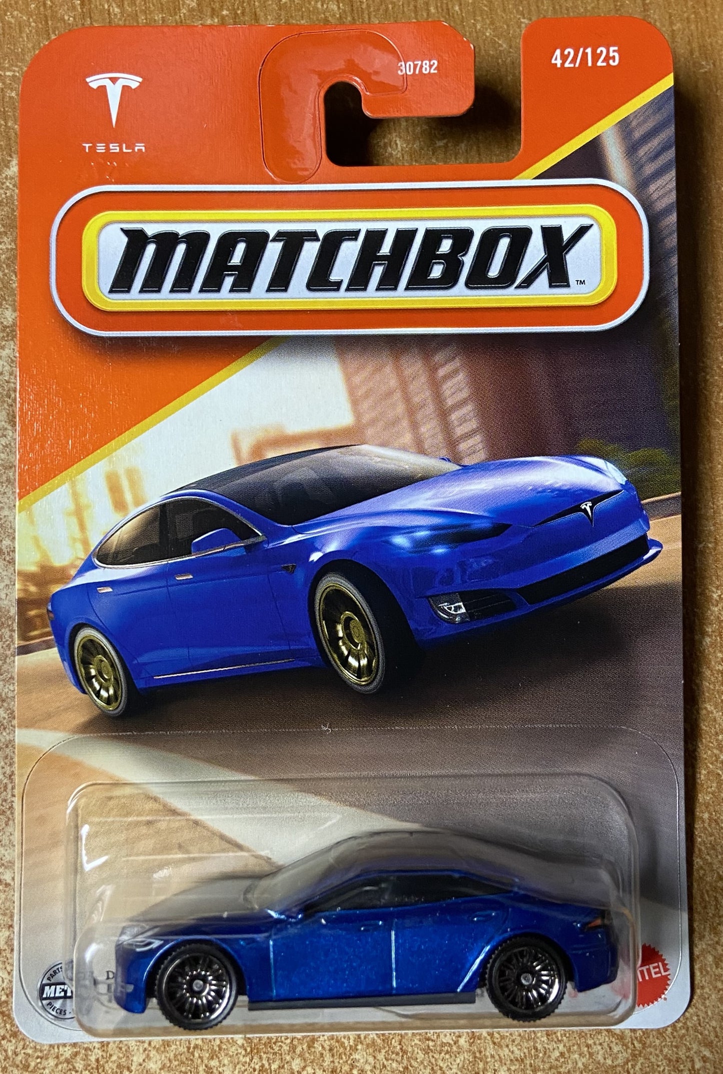 2025 Matchbox #42 Tesla Model S