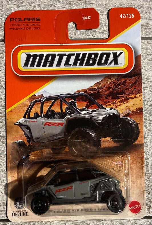 2026 Matchbox #42 2025 Polaris RZR Pro R 4 Sport