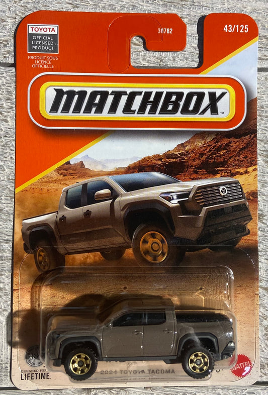 2026 Matchbox #43 2024 Toyota Tacoma