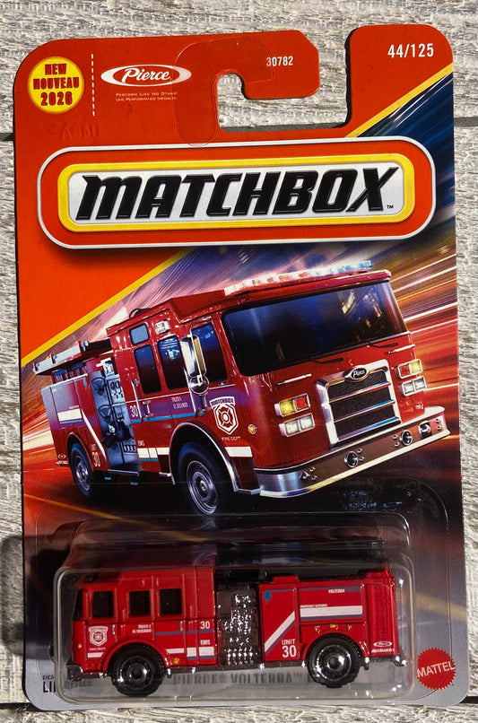 2026 Matchbox #44 Pierce Volterra EV
