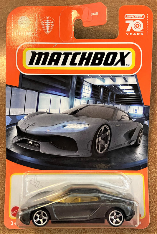 2023 Matchbox #45 2021 Koenigsegg Gemera