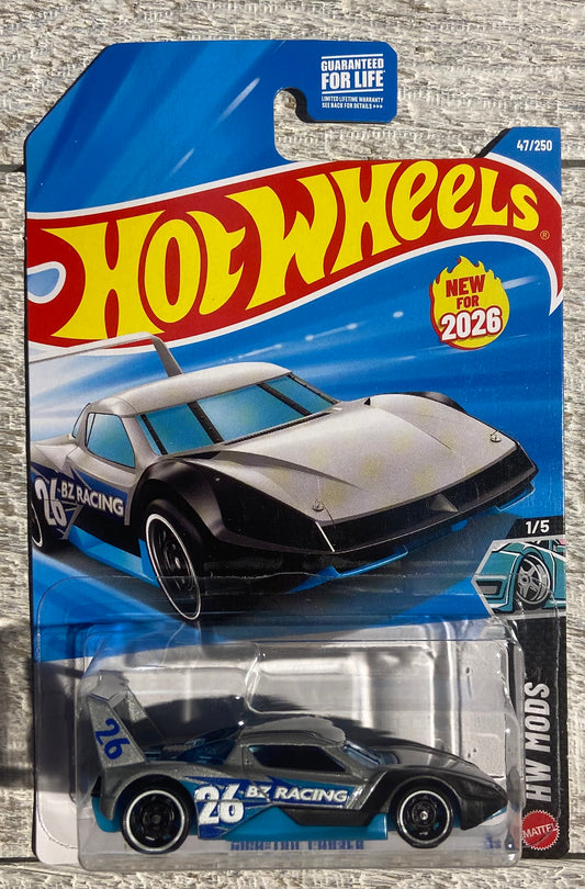 2026 Hot Wheels #47 High Tail Chaser SILVER