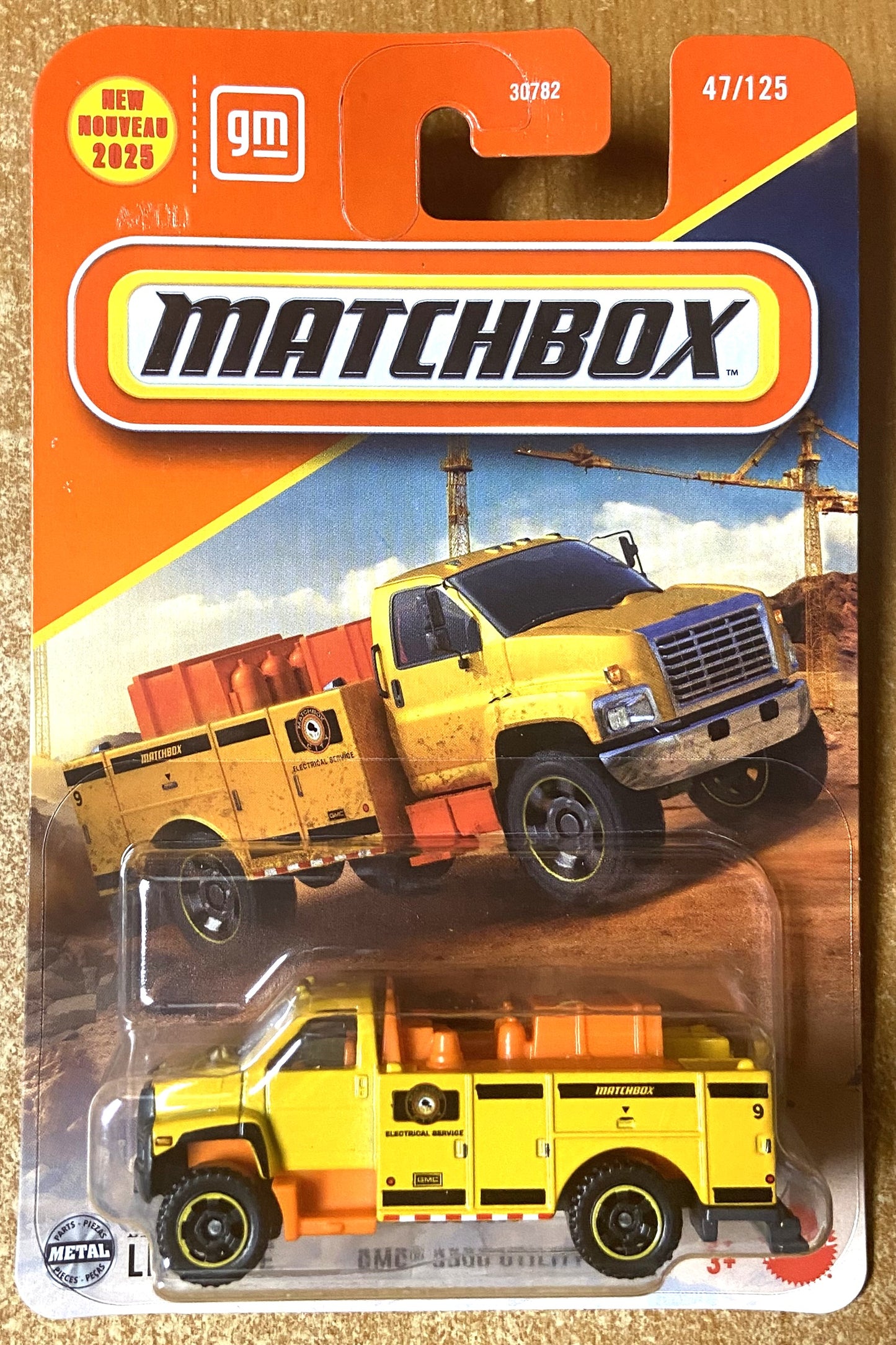 2025 Matchbox #47 GMC 3500 Utility Truck