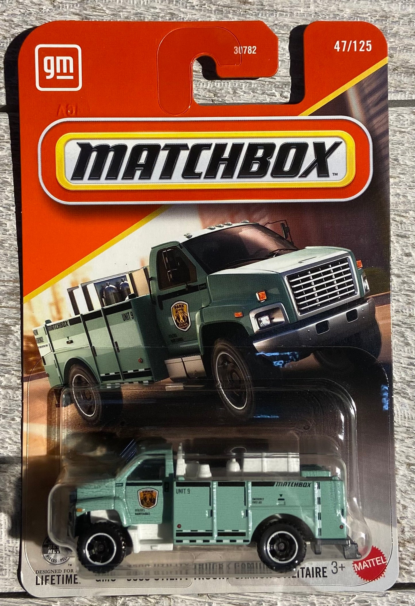 2026 Matchbox #47 GMC 3500 Utility Truck