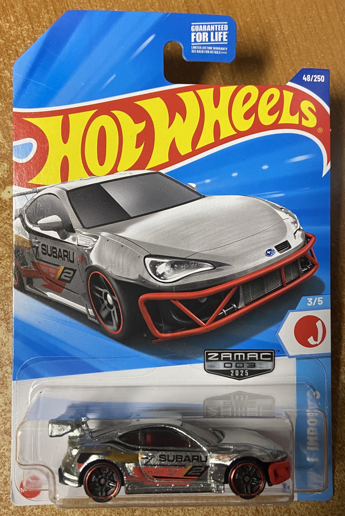 2025 Hot Wheels #48 Subaru BRZ ZAMAC