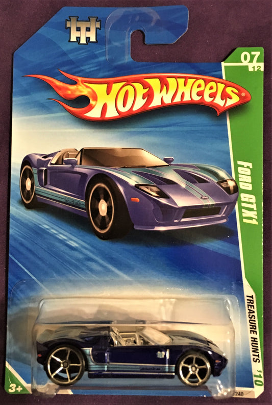2010 Hot Wheels #51 Ford GTX1 TREASURE HUNT