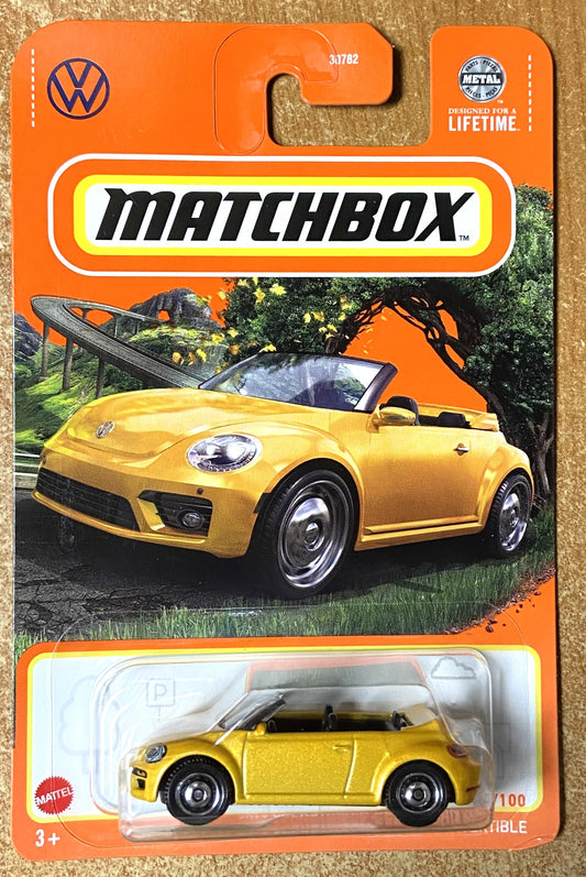 2024 Matchbox #52 2018 Volkswagen Beetle Convertible